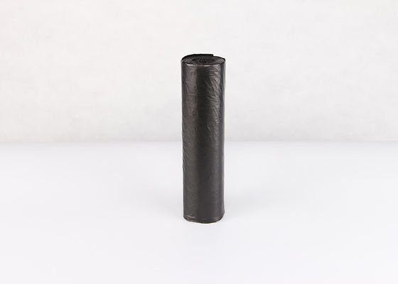 کیسه های زباله پلاستیکی سیاه زیست تخریب پذیر 55 گالن، Ldpe سفارشی را تا می کنند